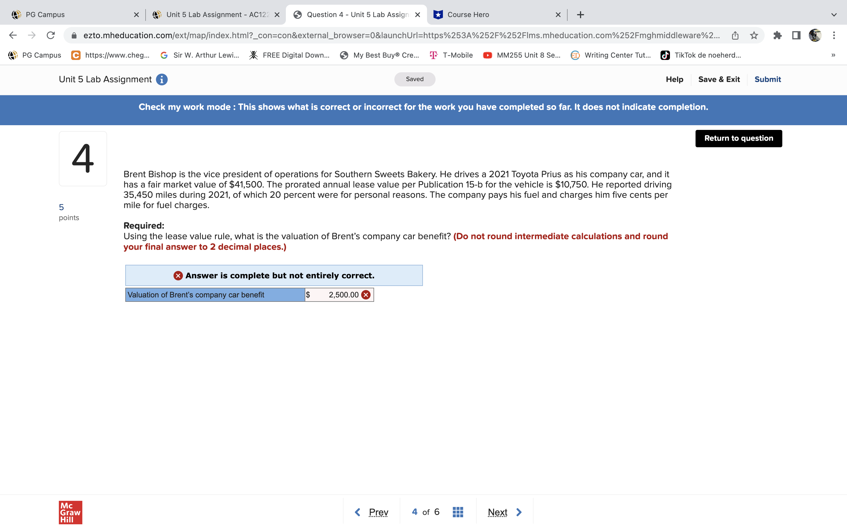 PG Campus X Unit 5 Lab Assignment - AC122 X