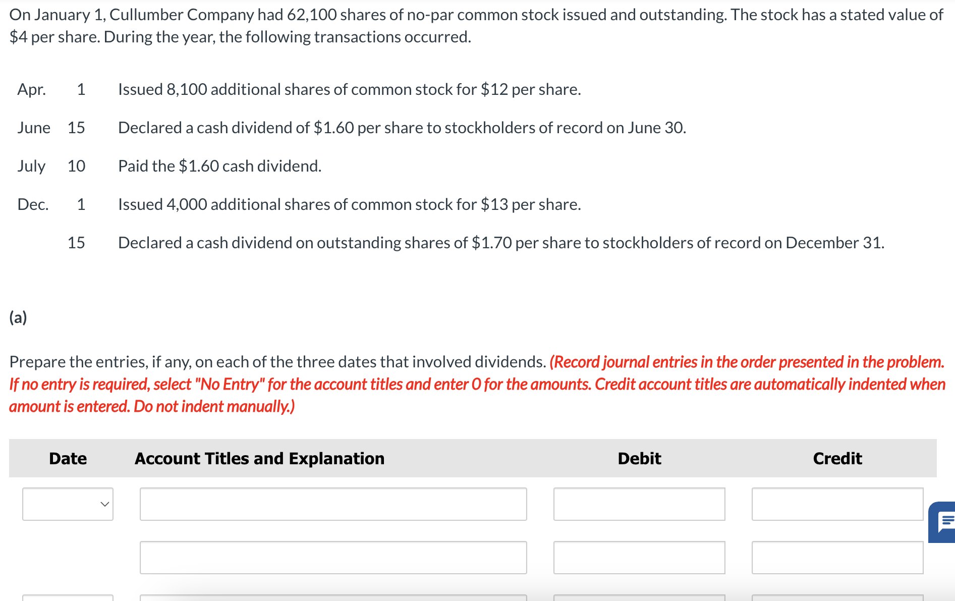 o n jan 1 , cullumber corportaion had 6 2 , 3 0 0