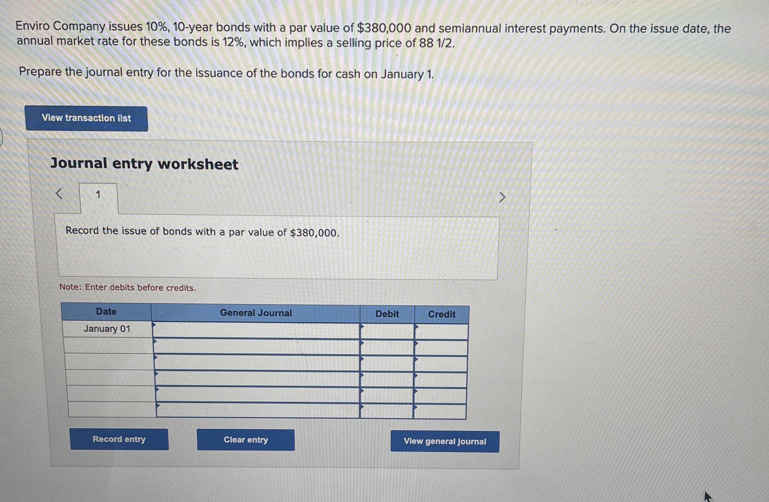 Enviro Company issues 1 0 % , 1 0 - year bonds