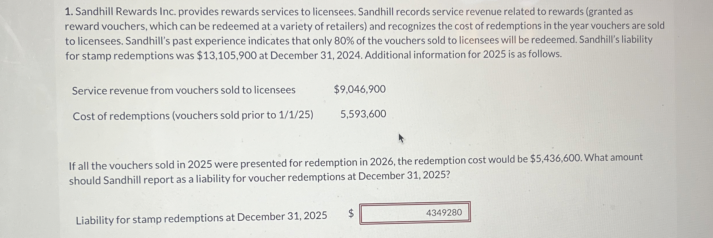 Sandhill Rewards Inc. provides rewards services