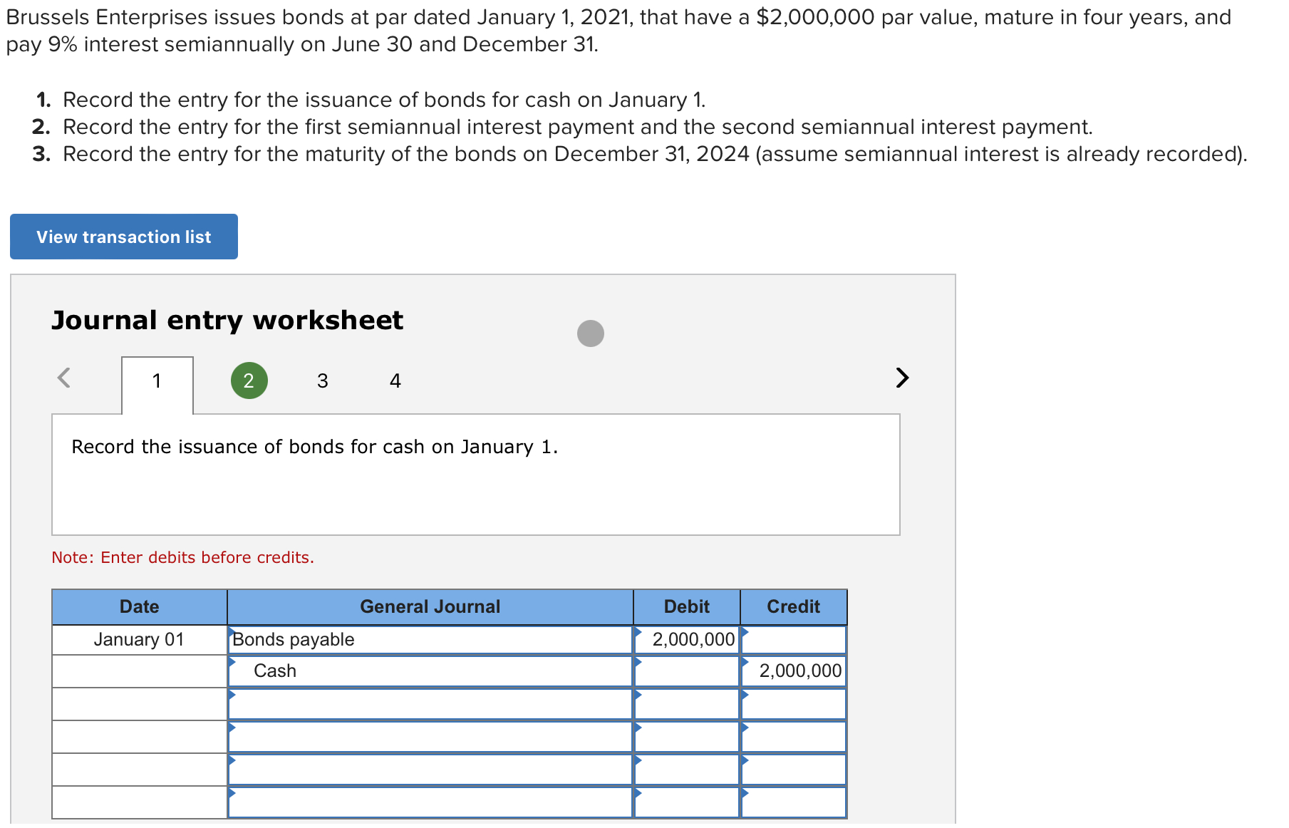 Brussels Enterprises issues bonds at par dated