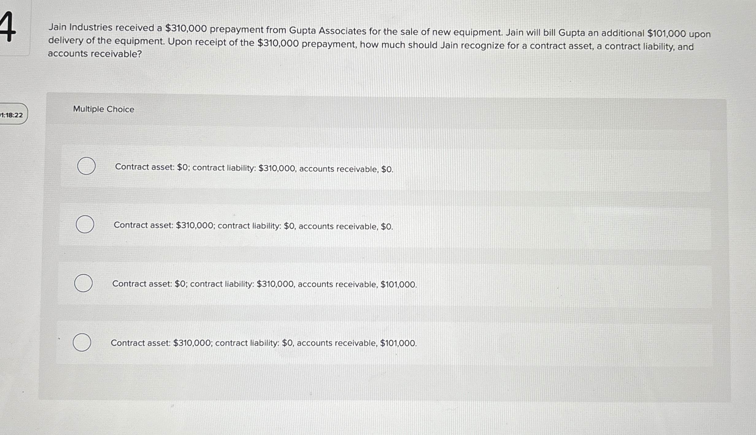 4 Jain Industries received a $ 3 1 0 , 0 0 0