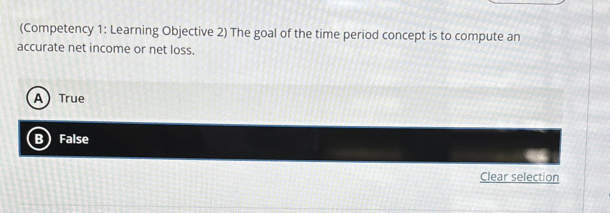 ( Competency 1 : Learning Objective 2 ) The goal