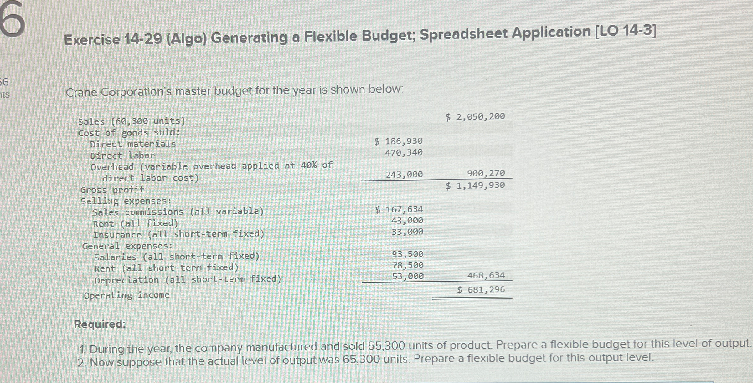 Exercise 1 4 - 2 9 ( Algo ) Generating a Flexible