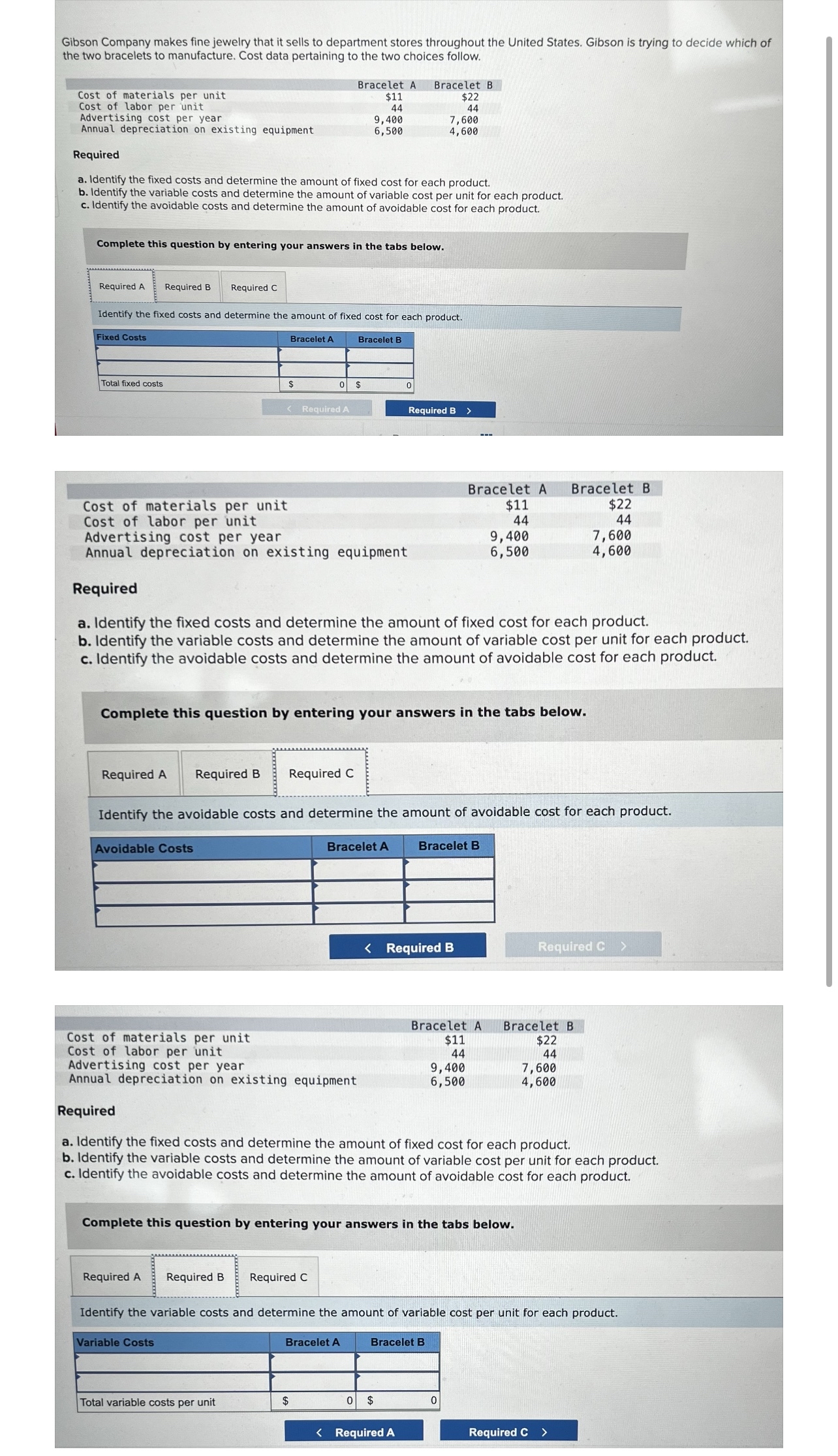 Gibson Company makes fine jewelry that it sells