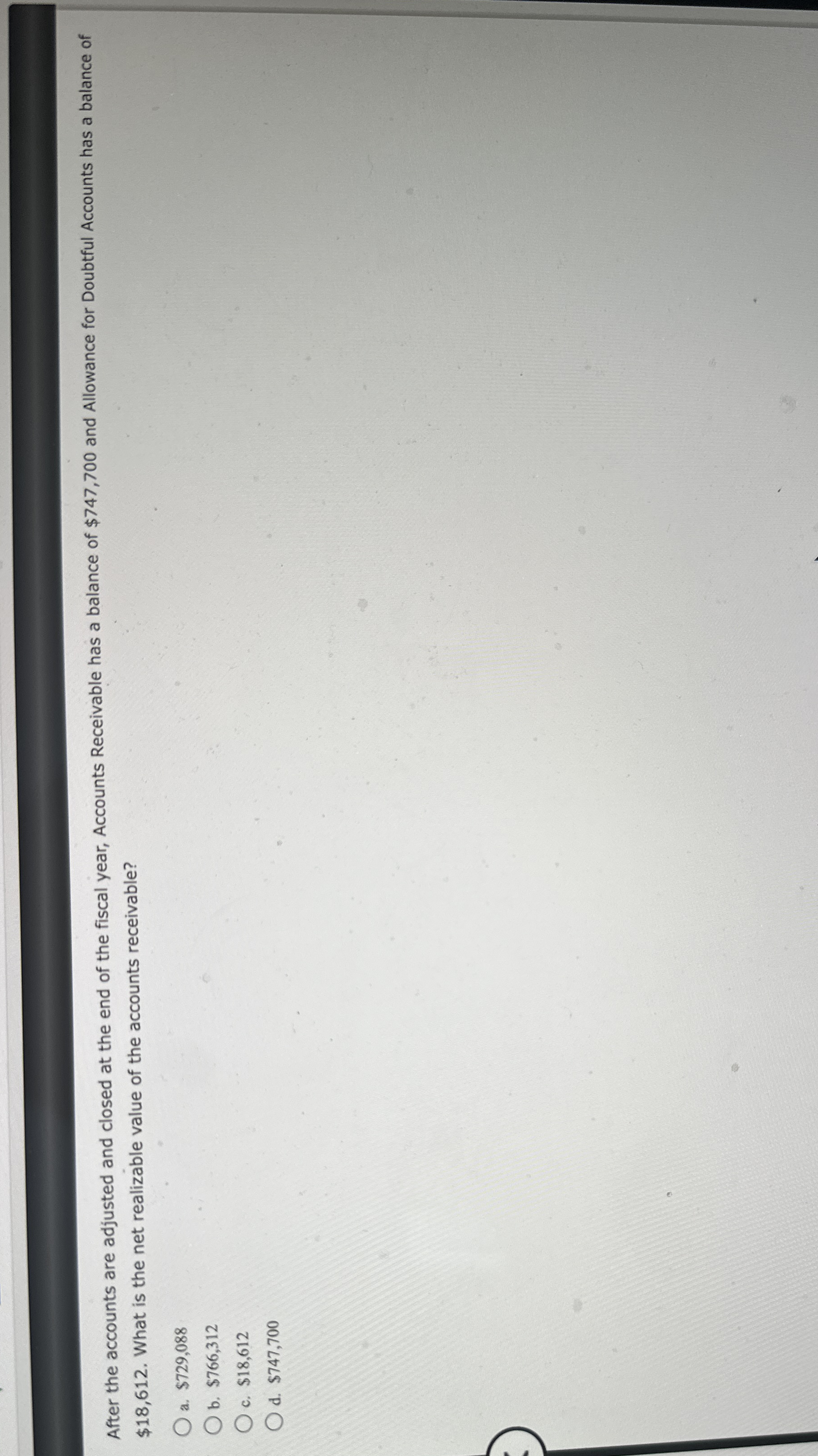 After the accounts are adjusted and closed at the