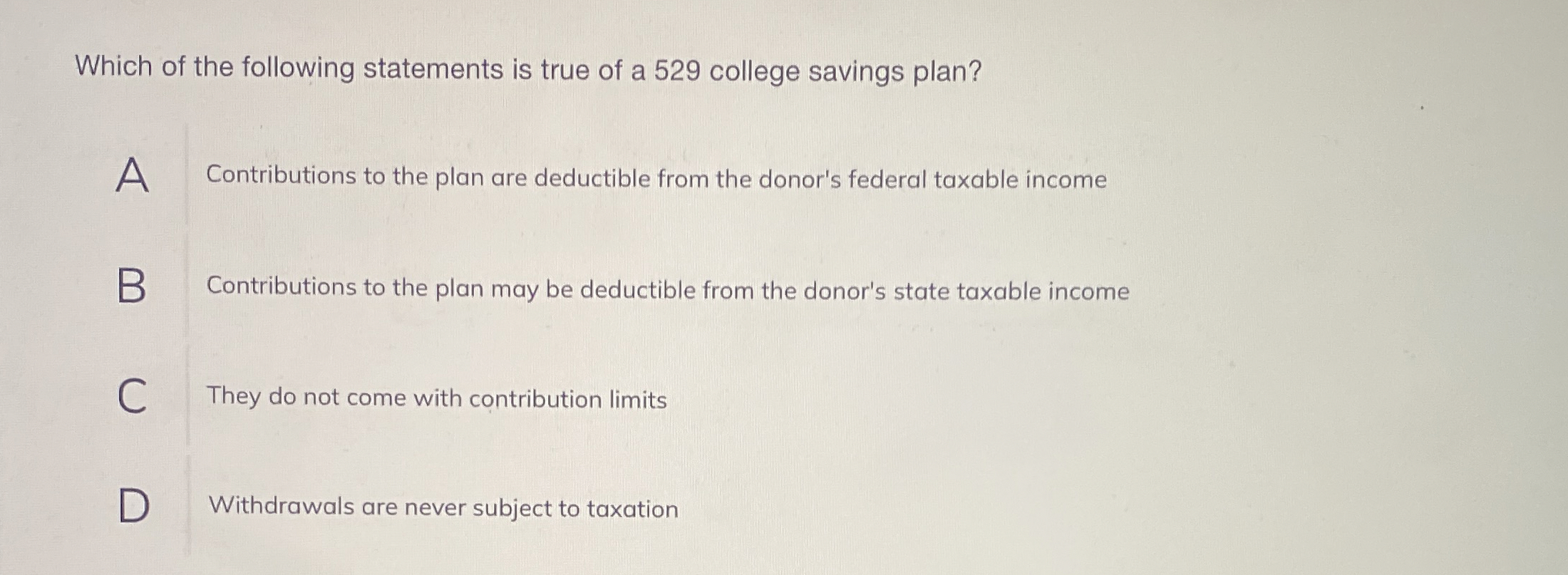 Which of the following statements is true of a 5