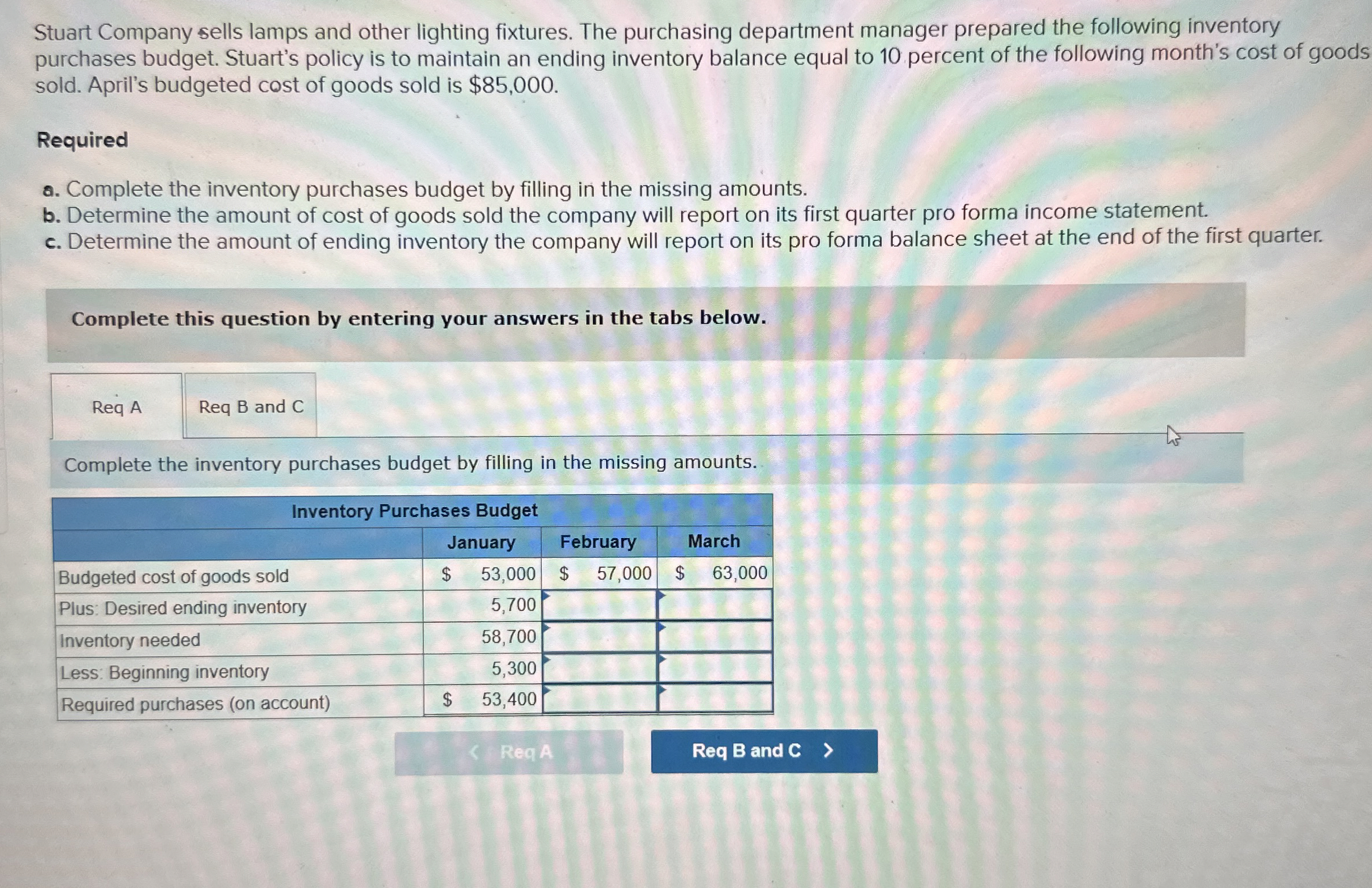 Stuart Company sells lamps and other lighting