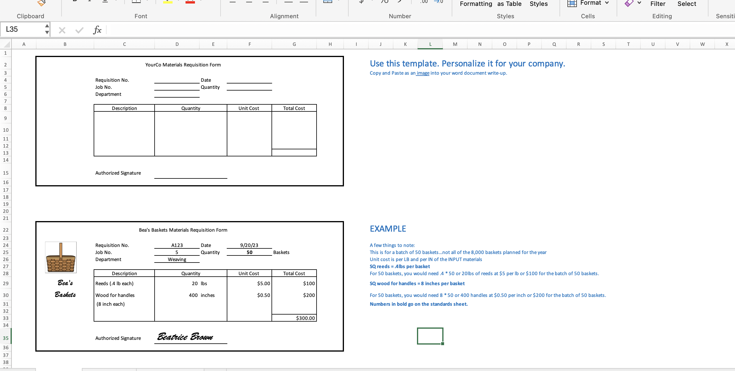 Please include a paragraph about each of the