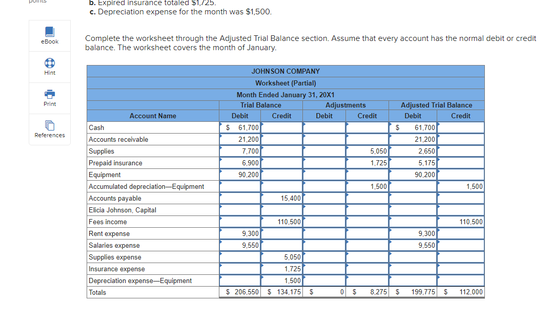 4 Exercise 5.3 (Algol Worksheet through Adjusted