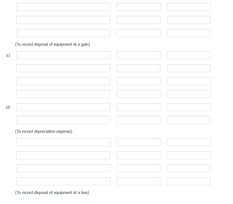 Oriole Company owns equipment that cost $120,000