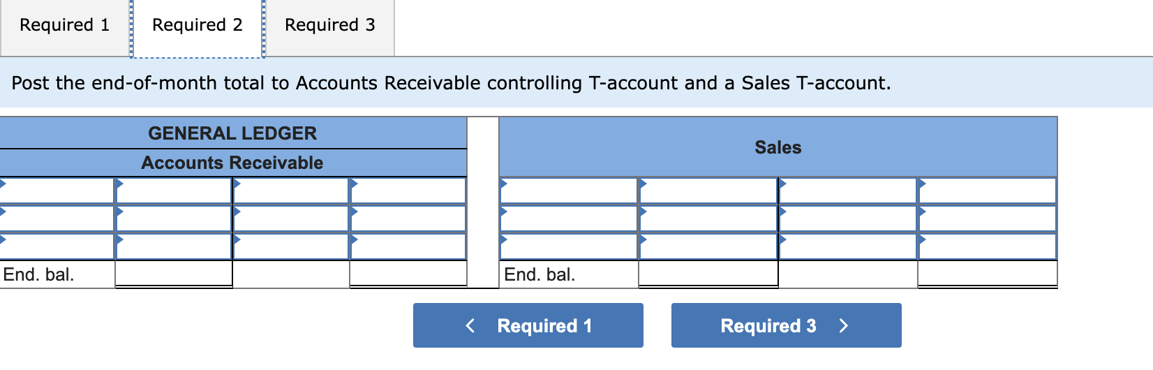 Warton Company posts individual sales to the