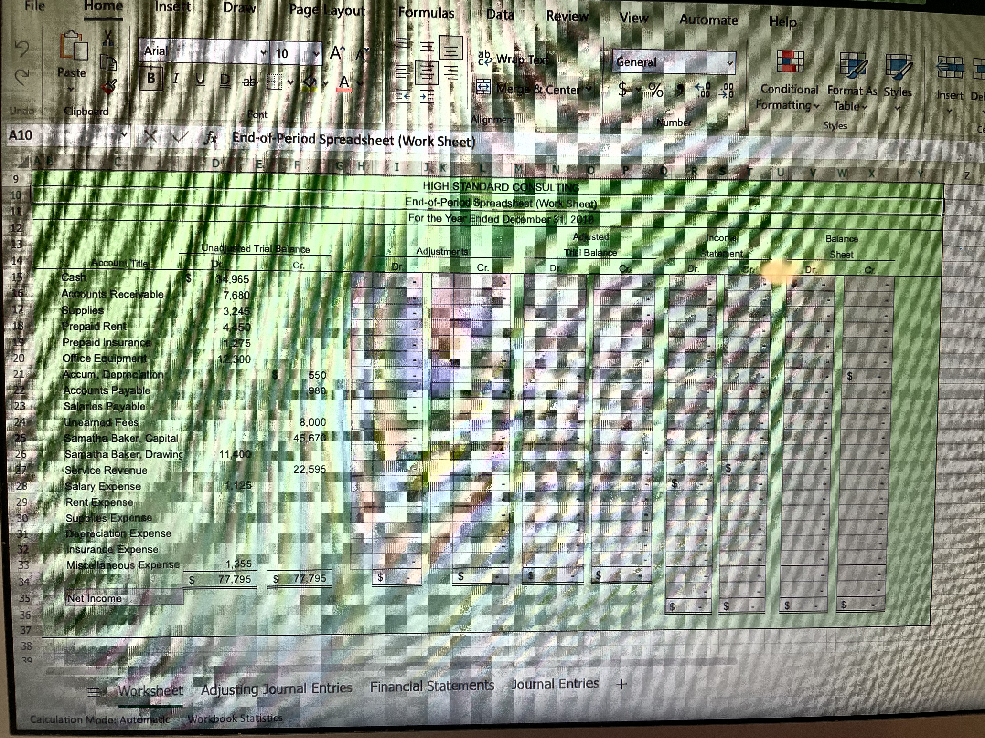 Excel Exam | Part 2 excel template - Saved Search