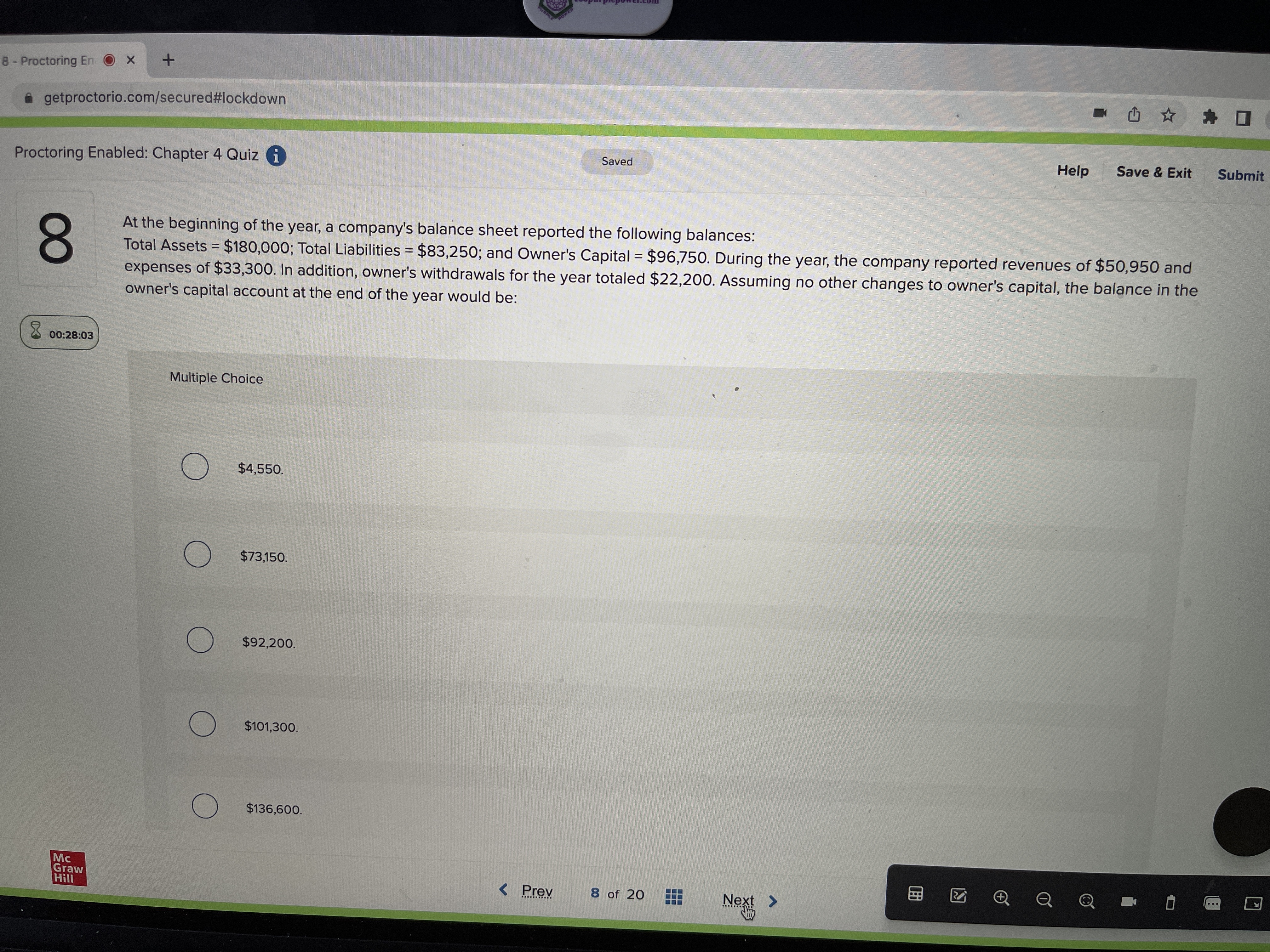 8 - Proctoring En O X +