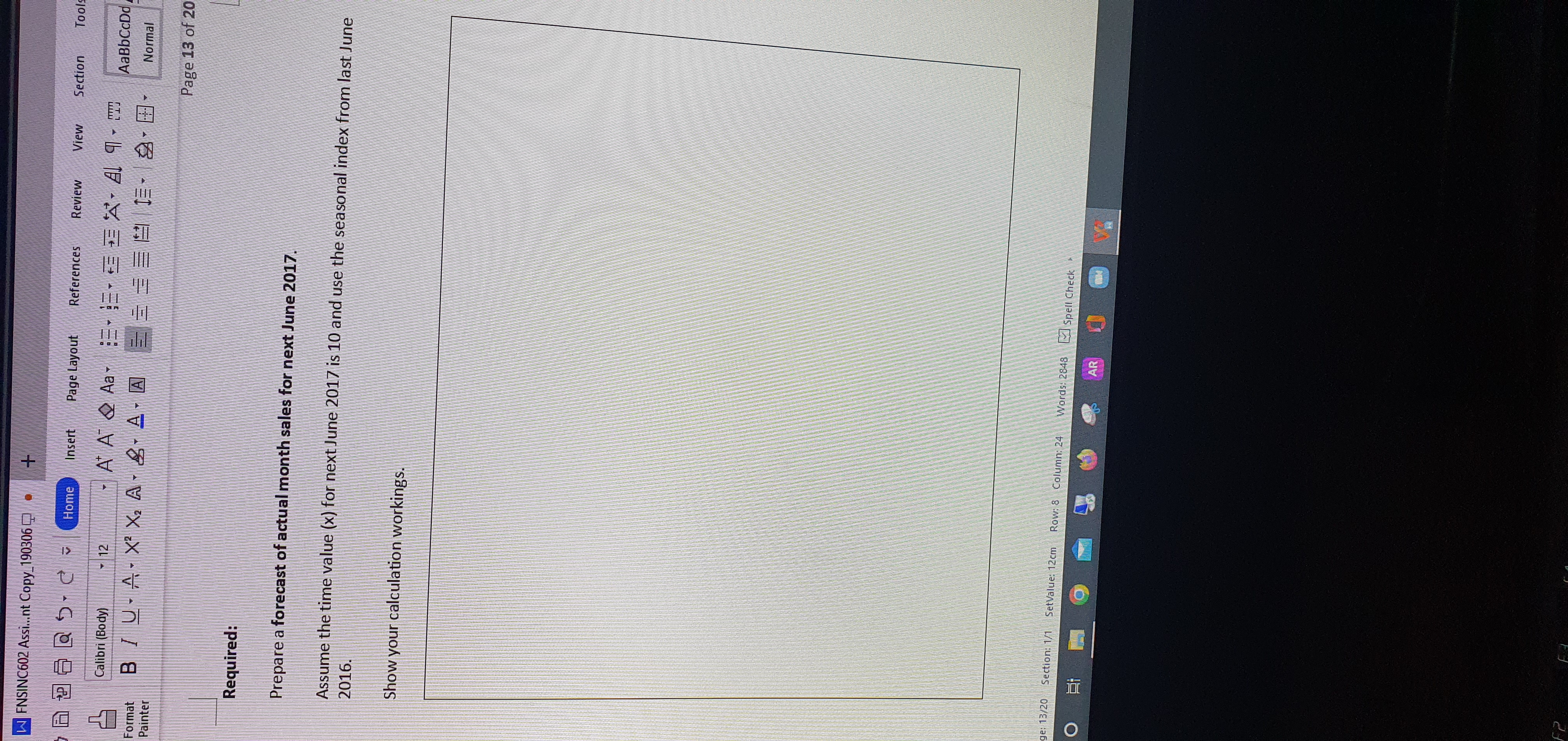 FA Word Typesetting Find and Select Settings