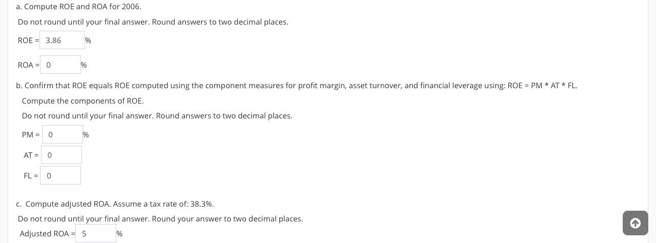 Solve and compute Analysis and Interpretation of