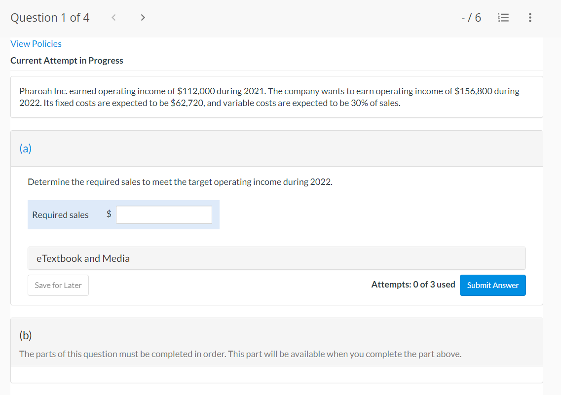 Question 1 of4  style=