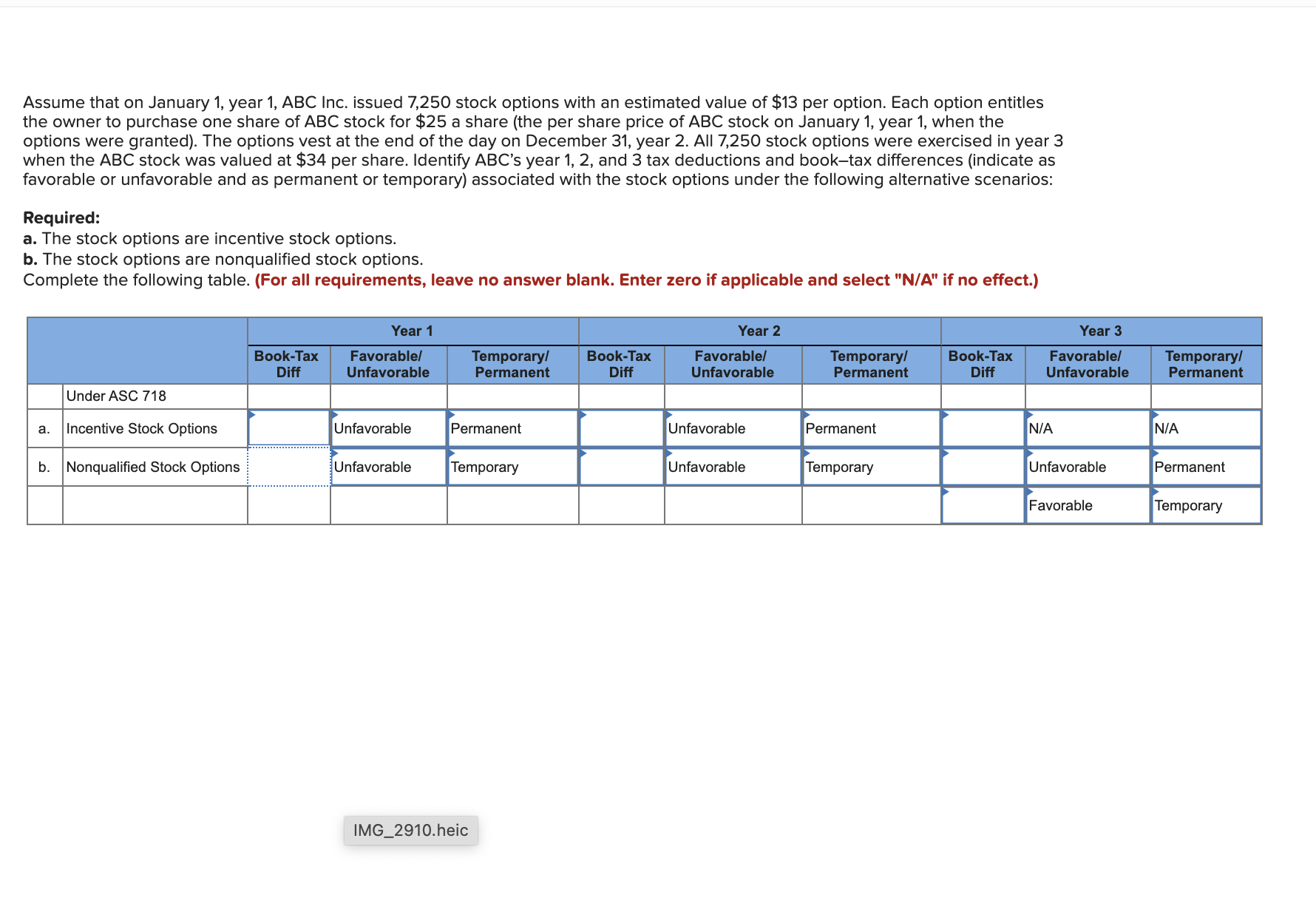 Assignment 2 Assume that on January 1, year 1,