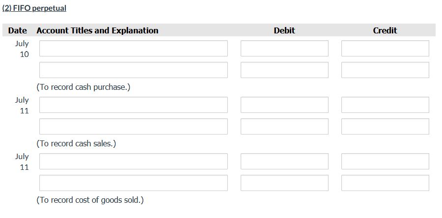Cullumber Company had a beginning inventory