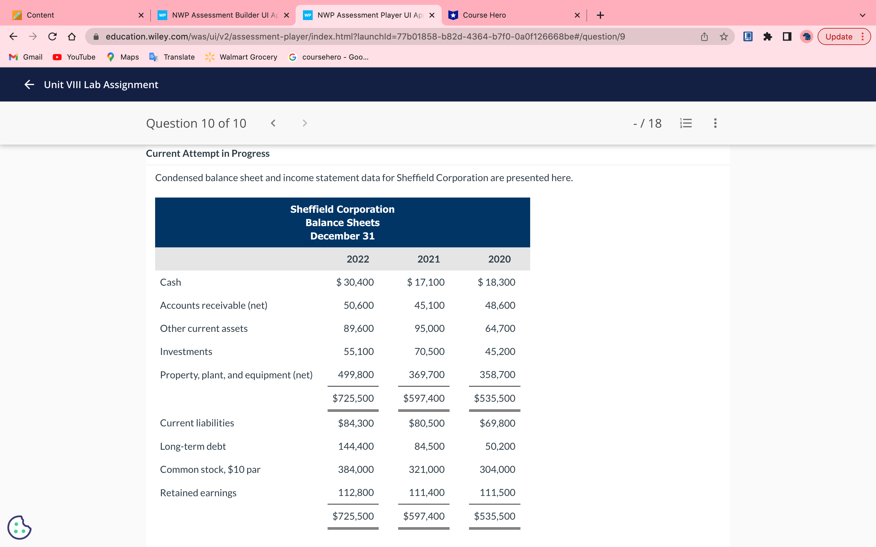 Content X WP NWP Assessment Builder UI Ar X WP