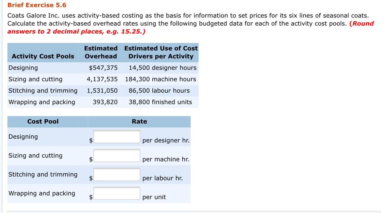 Please answer in appropriate accounting format.
