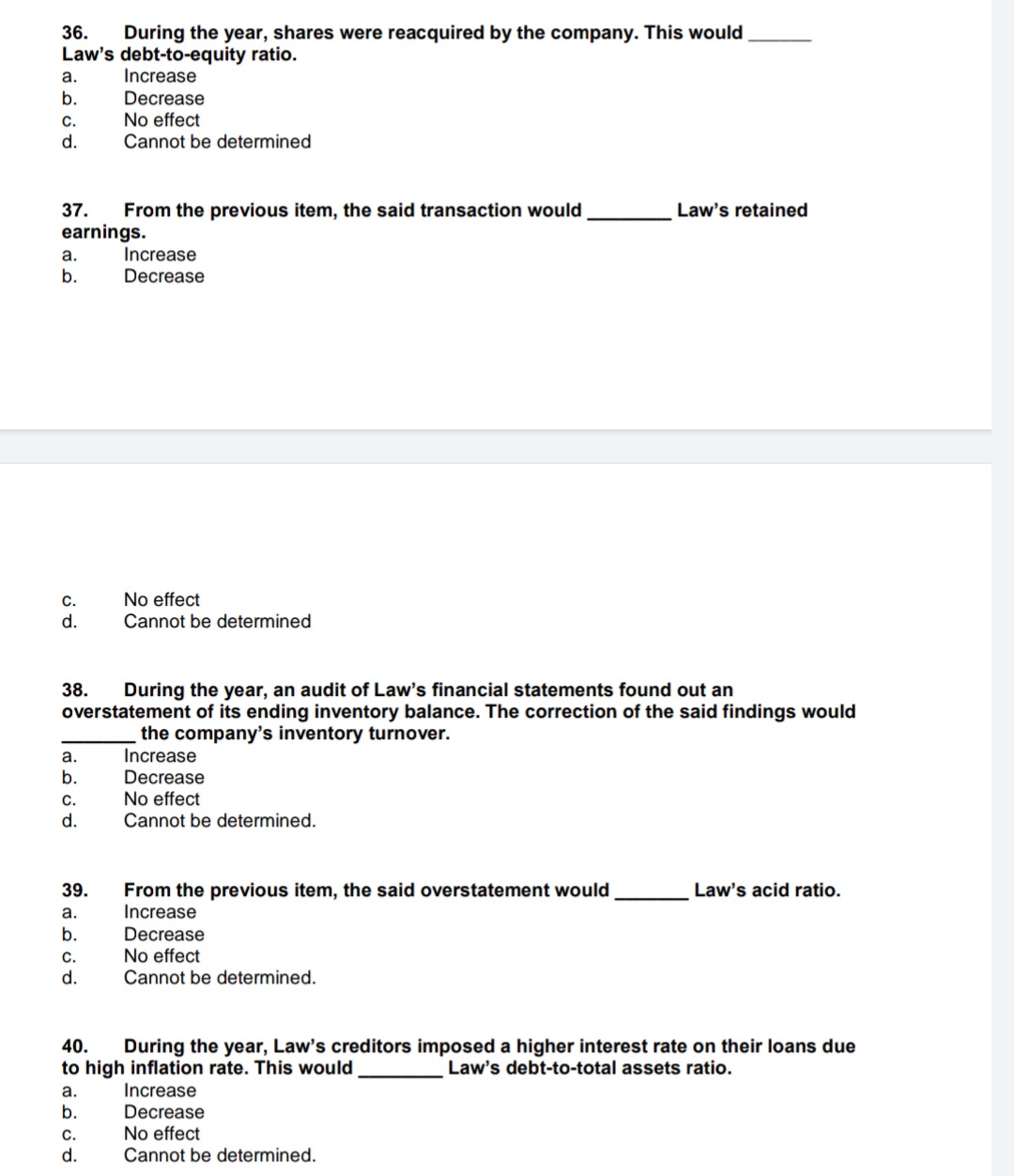 Please help me answer the following questions: