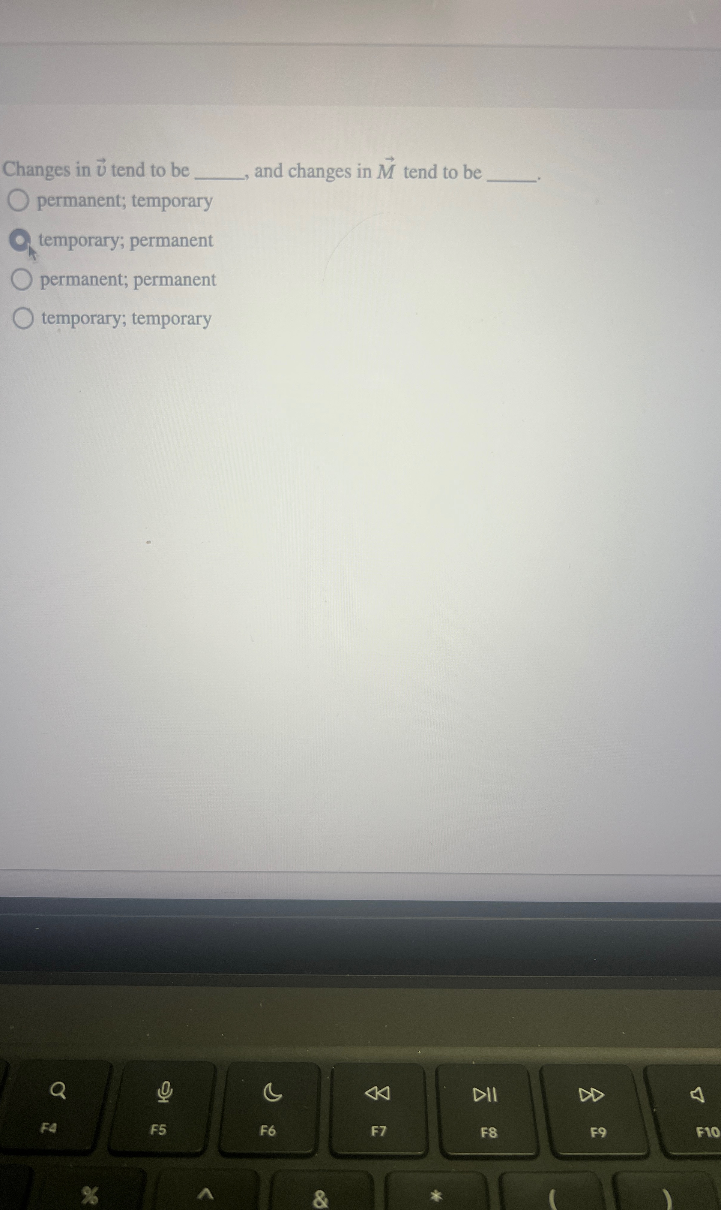 Changes in vec ( v ) tend to be and changes in