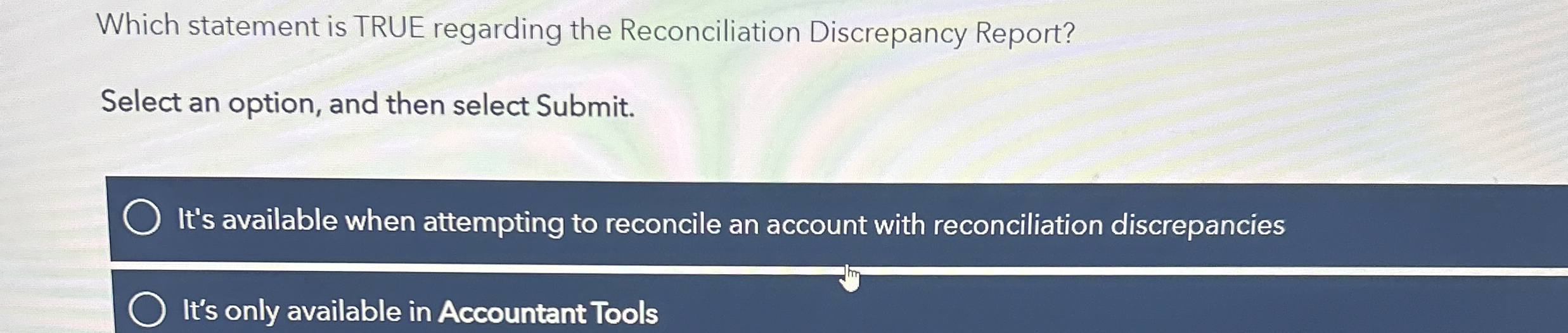 Which statement is TRUE regarding the