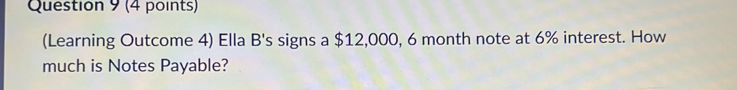 Ella B ' s signs a $ 1 2 , 0 0 0 , 6 month note