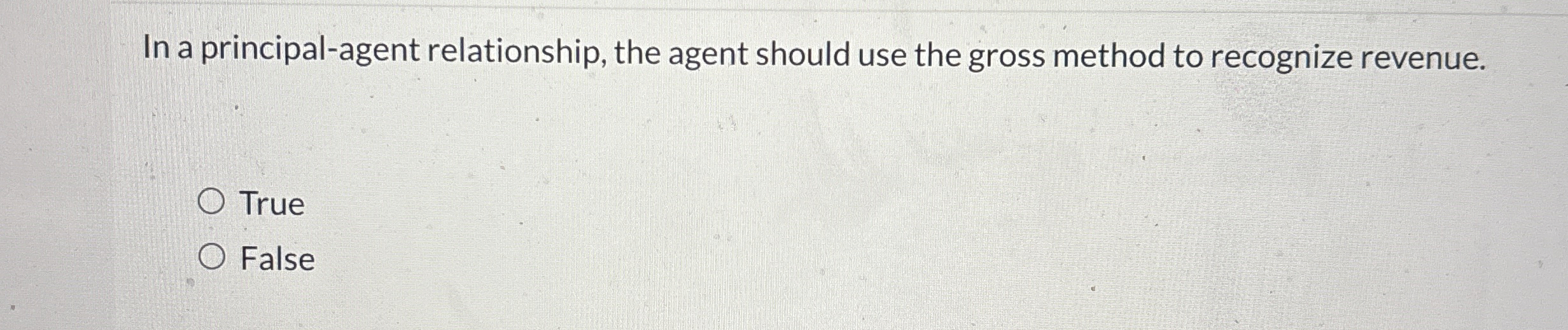 In a principal - agent relationship, the agent