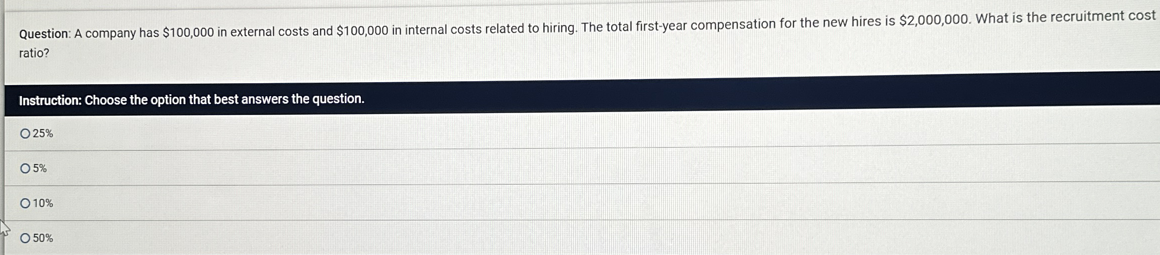 Question: A company has $ 1 0 0 , 0 0 0 in