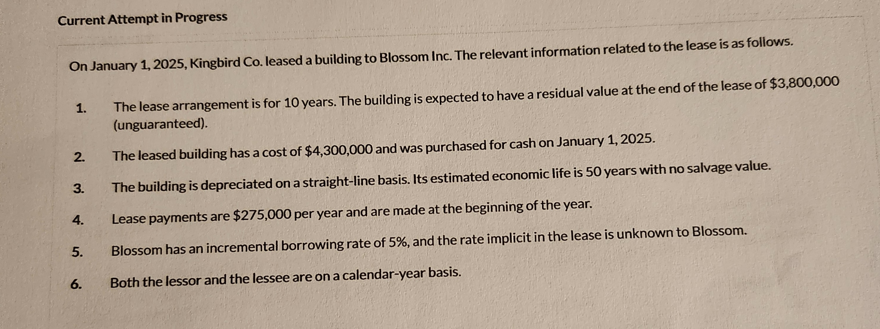 Current Attempt in Progress On January 1 , 2 0 2