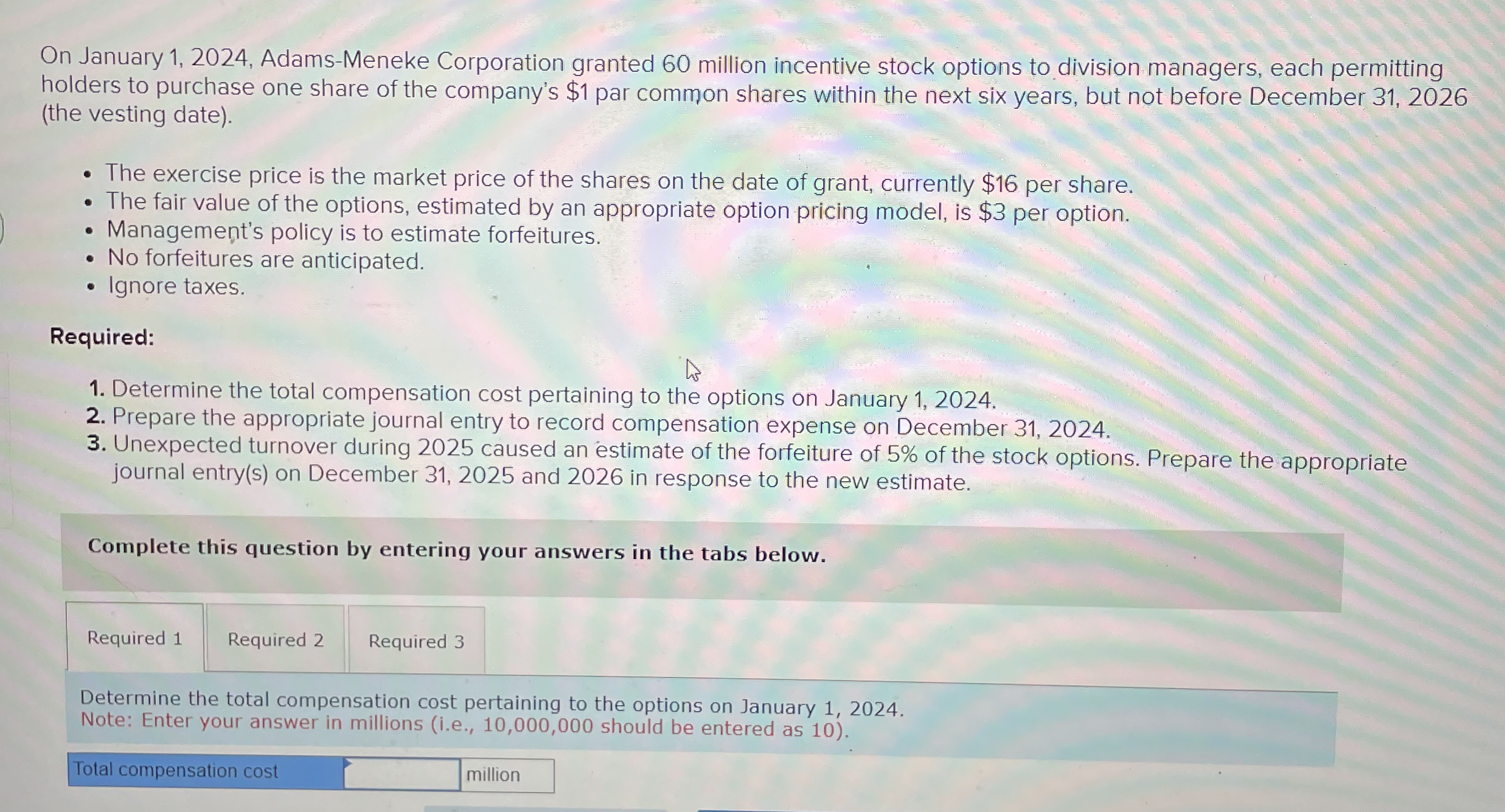 On January 1 , 2 0 2 4 , Adams - Meneke