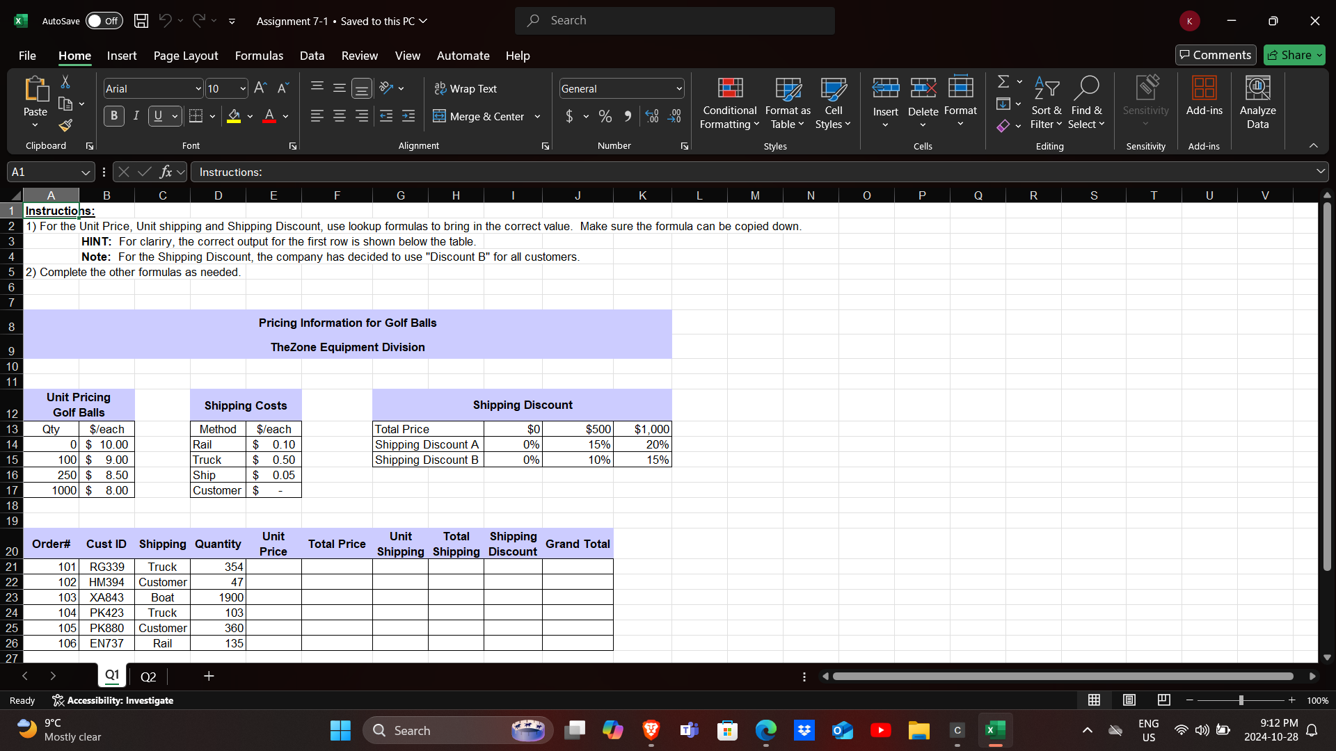 Provide proper steps