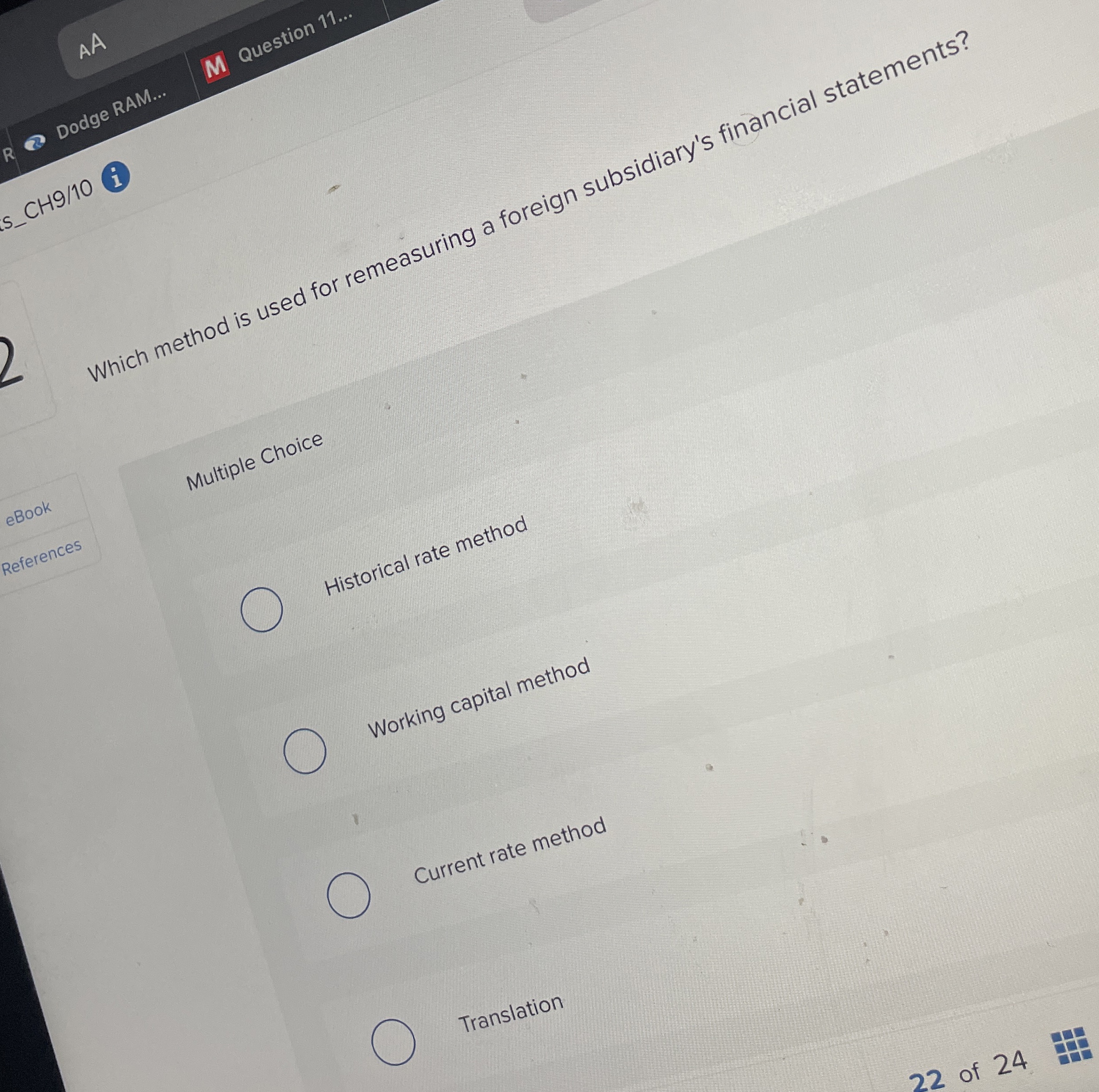 C H 5 C H 1 0 Question 1 1 . AA Dodge RAM... ( i