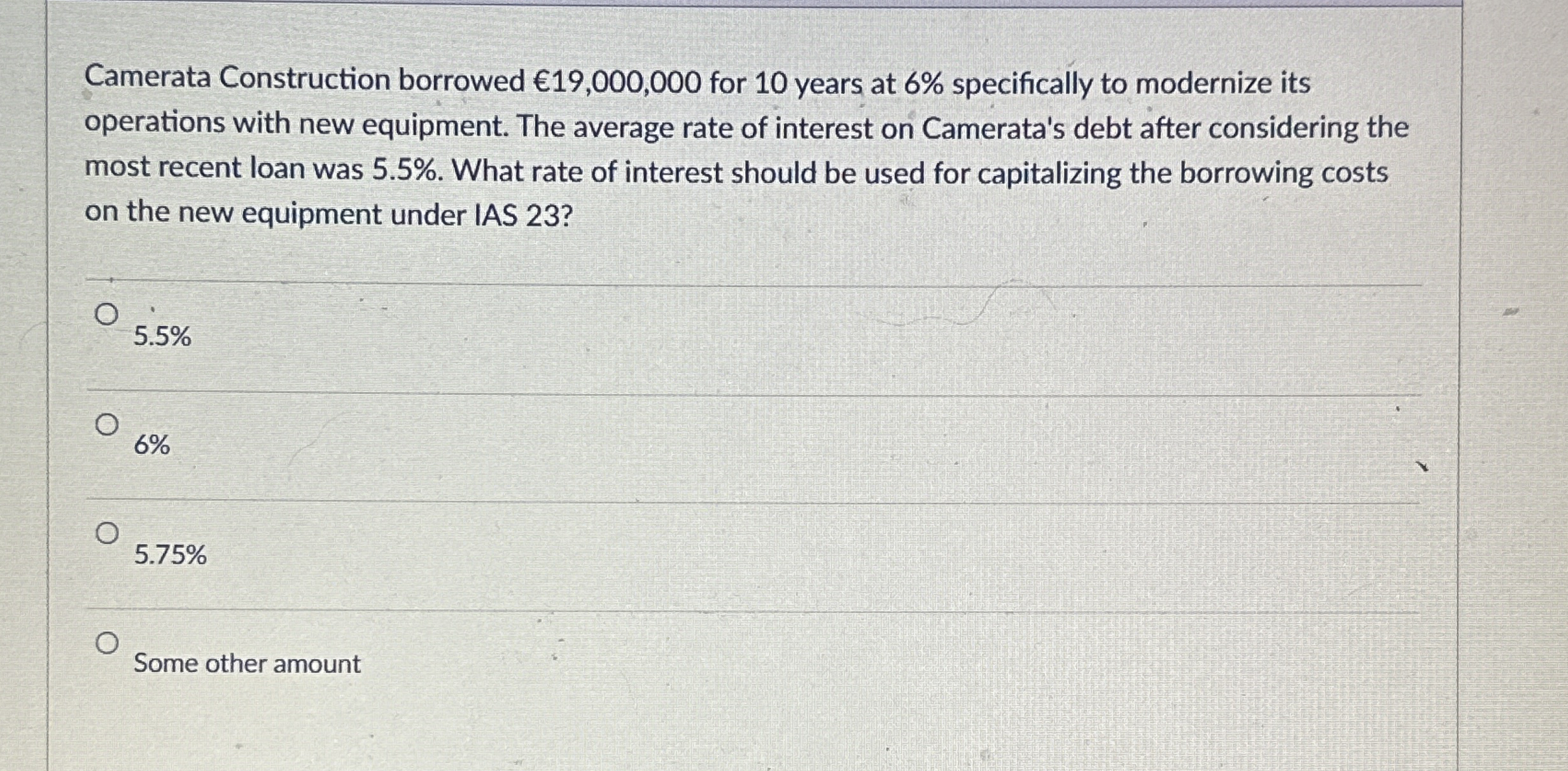 Camerata Construction borrowed 1 9 , 0 0 0 , 0 0