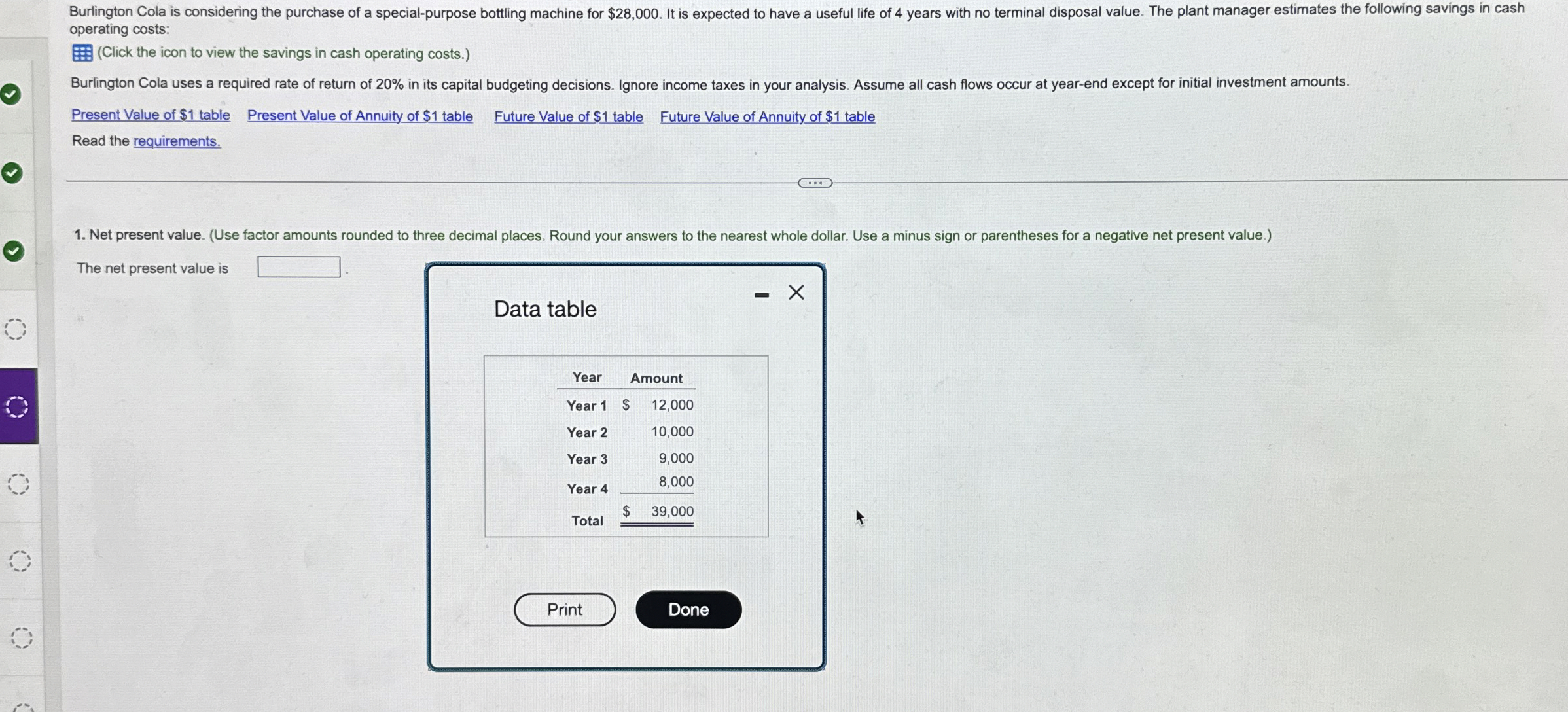 operating costs: ( Click the icon to view the
