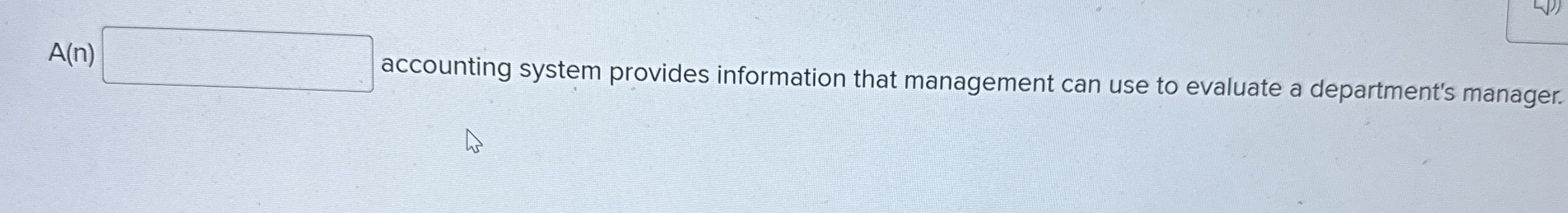A ( n ) accounting system provides information
