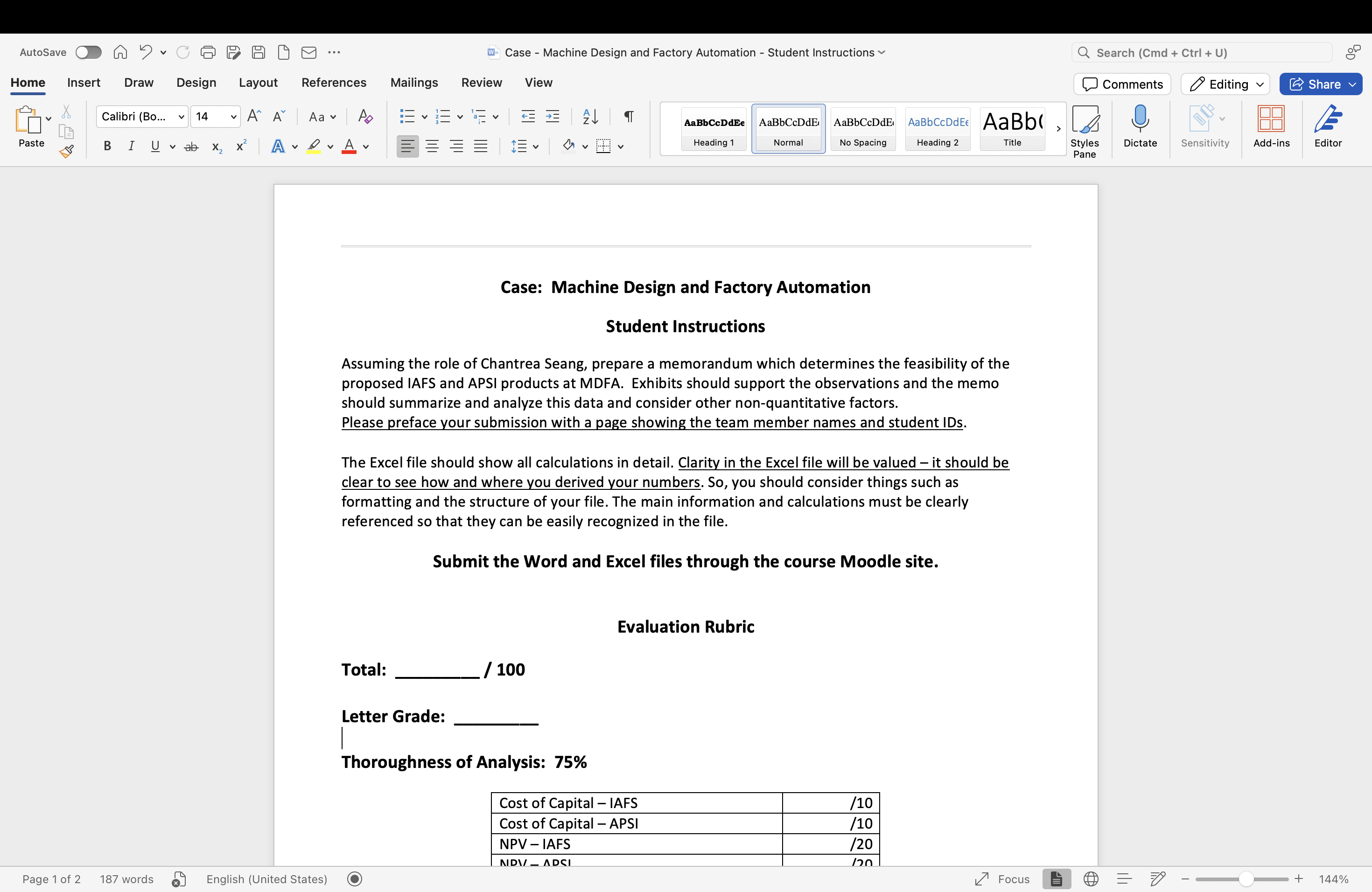 Case: Machine Design and Factory Automation