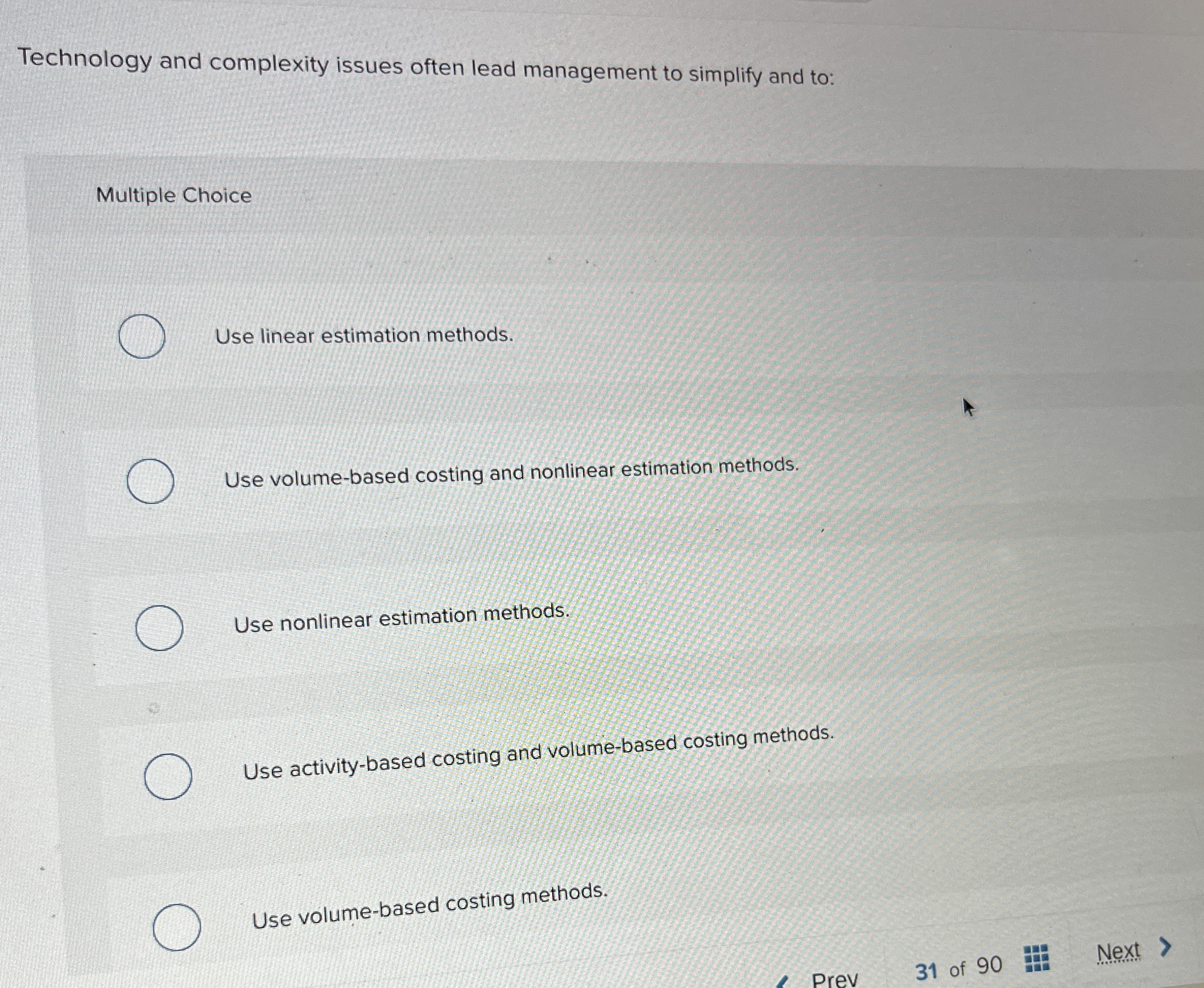 Technology and complexity issues often lead