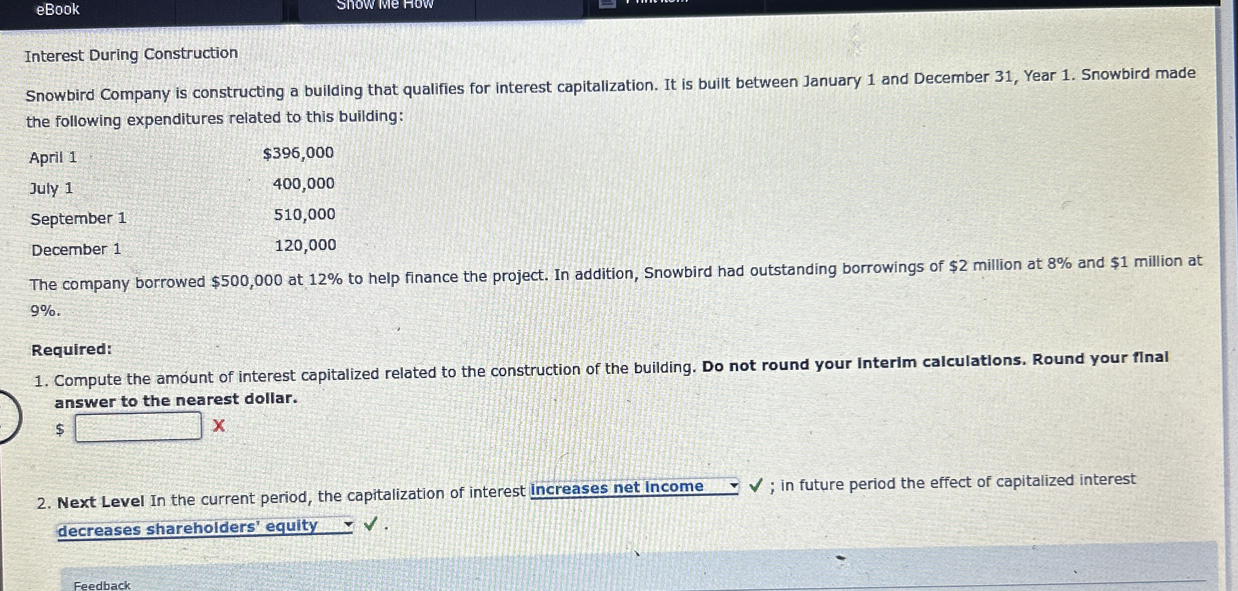 eBook Interest During Construction Snowbird