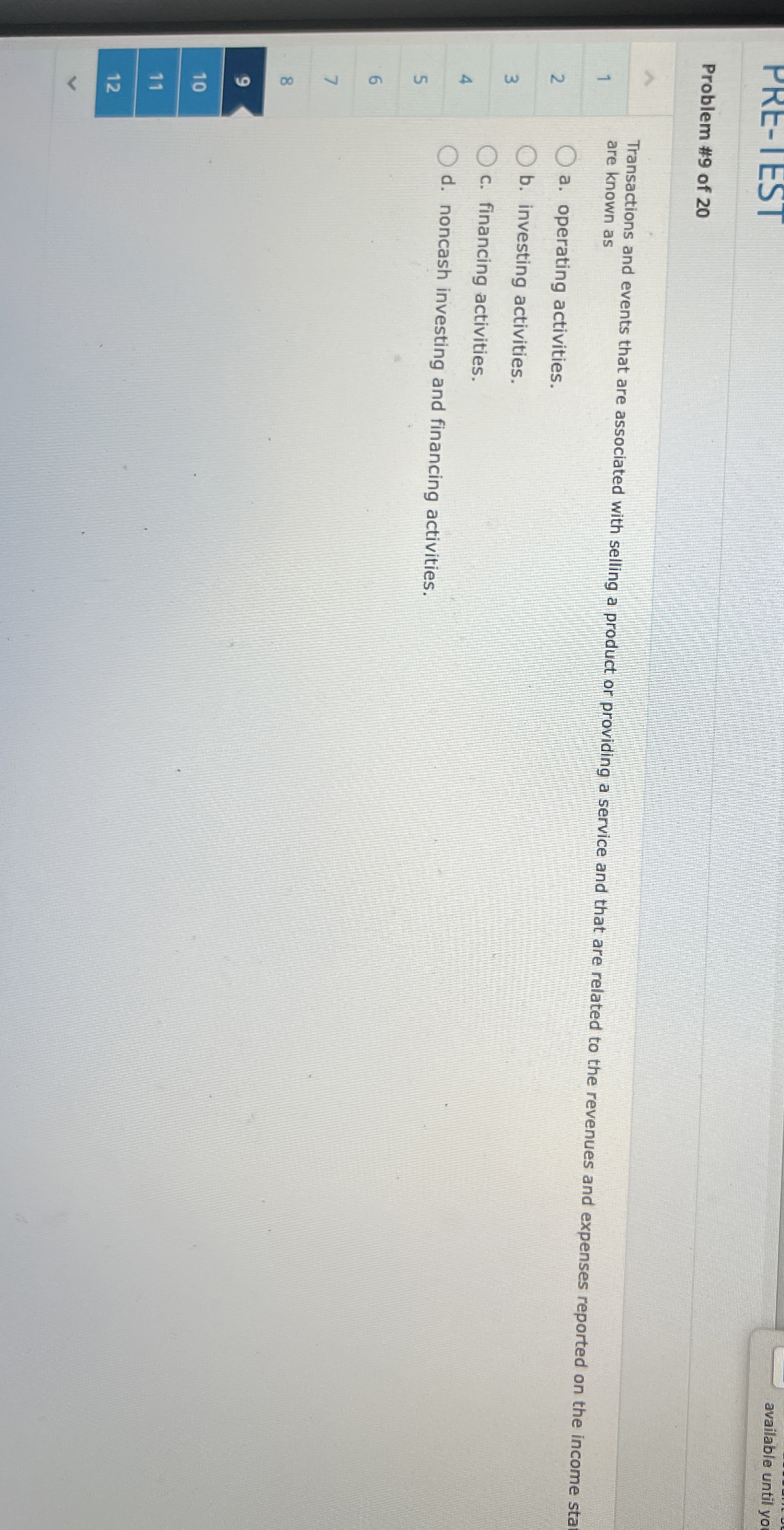 Problem # 9 of 2 0 available until yo