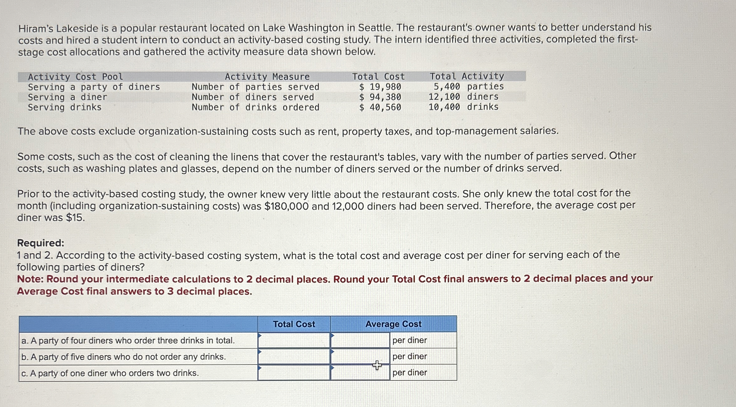 Hiram's Lakeside is a popular restaurant located