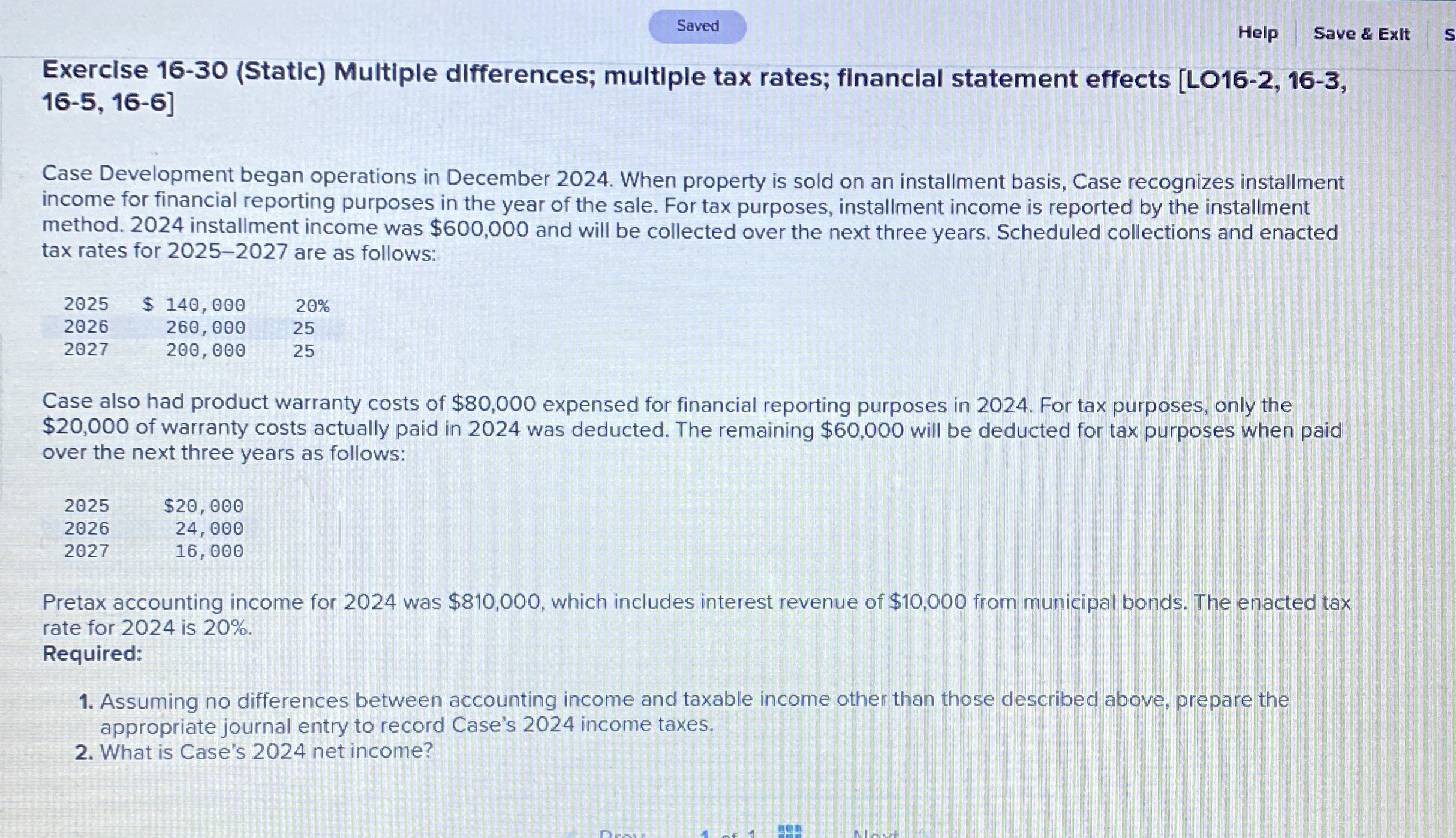 Help Save & Exit Exercise 1 6 - 3 0 ( Static )