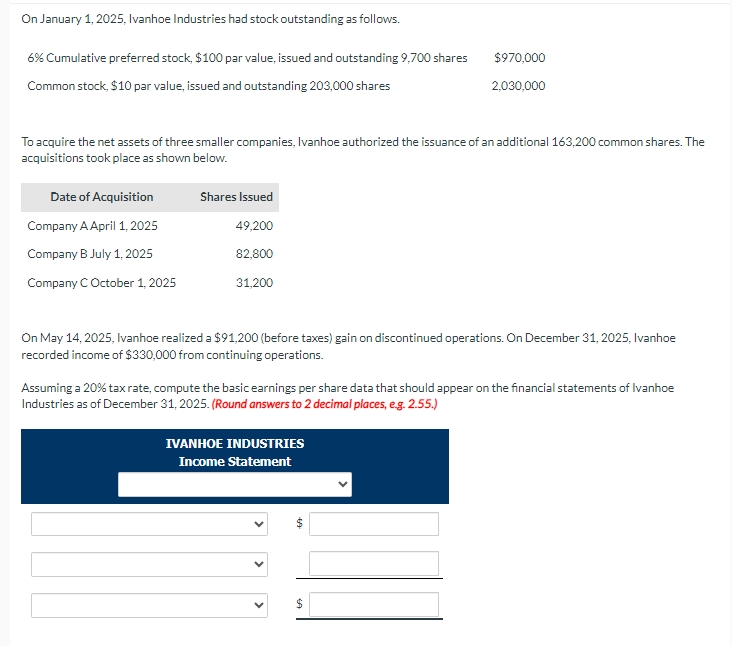 On January 1 , 2 0 2 5 , Ivanhoe Industries had
