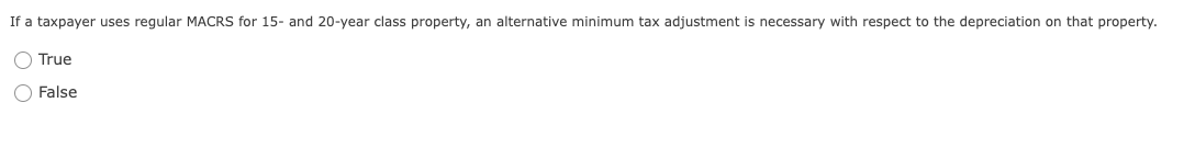 If a taxpayer uses regular MACRS for 1 5 - and 2