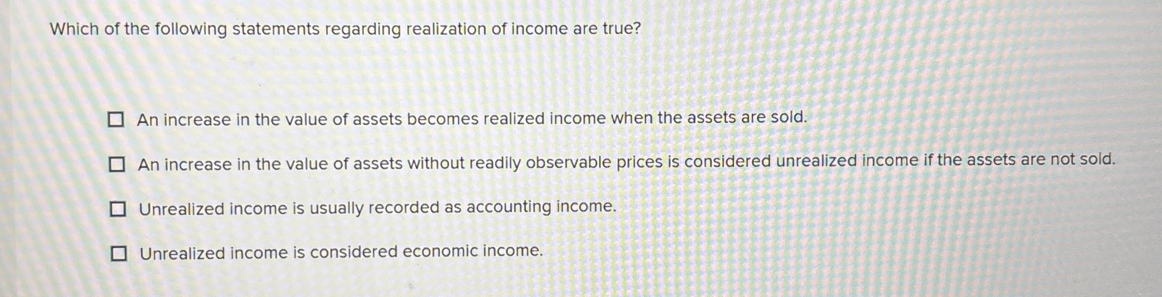 Which of the following statements regarding