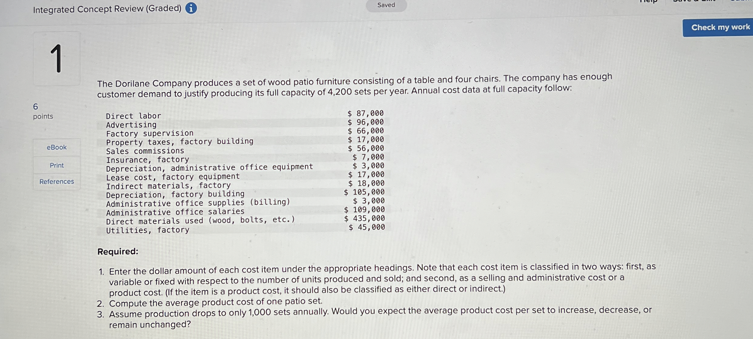 Integrated Concept Review ( Graded ) i Saved 1