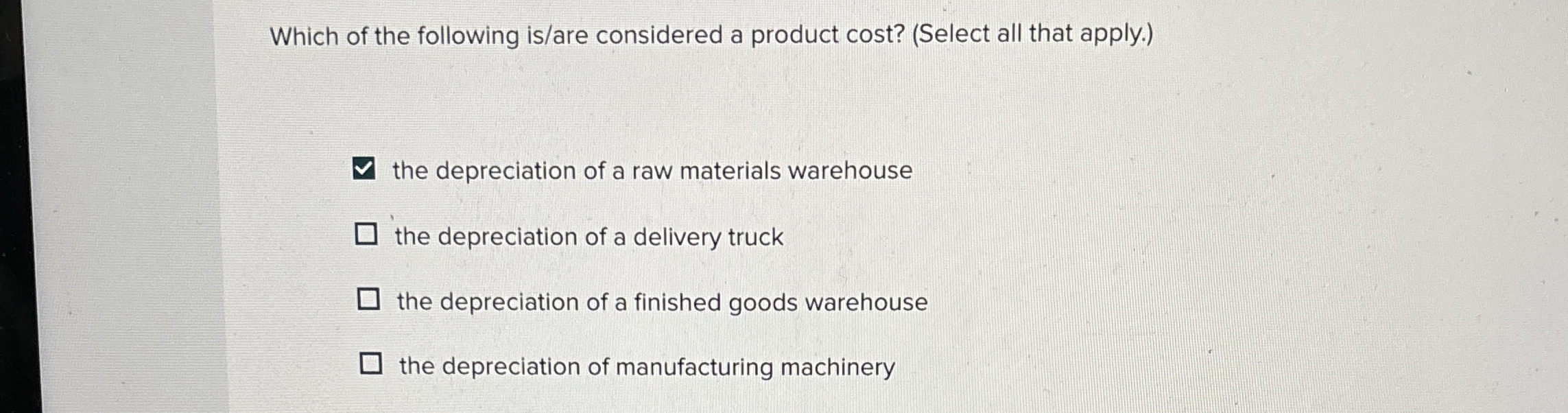 Which of the following is / are considered a