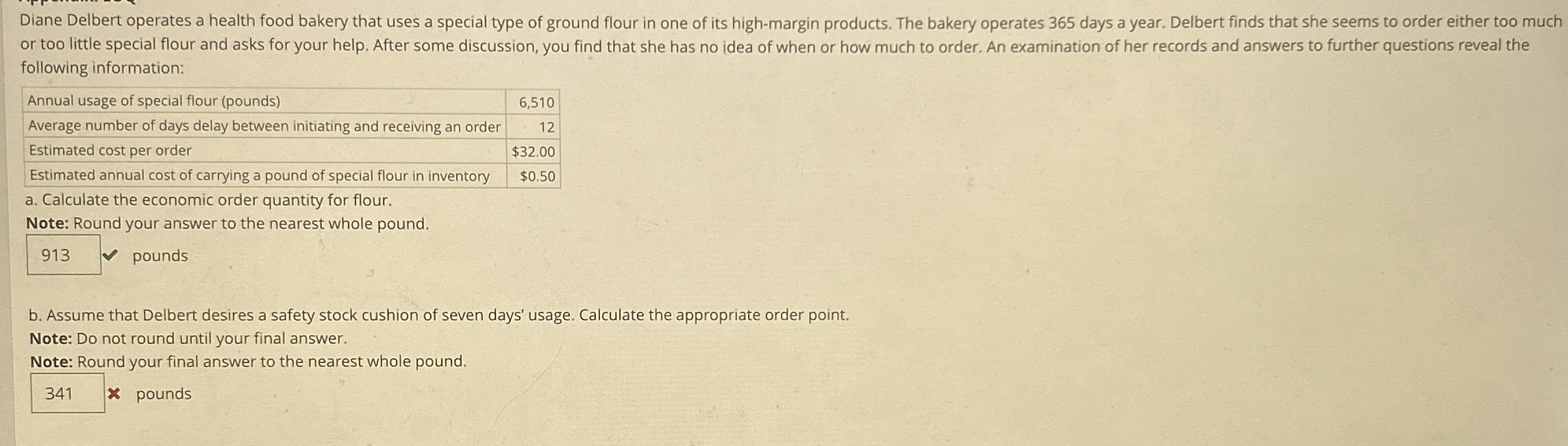 Diane Delbert operates a health food bakery that